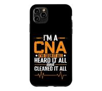 Je suis Un CNA, J'Ai Tout vu Entendu et Tout nettoyé Coque pour iPhone 11 Pro Max
