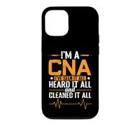 Je suis Un CNA, J'Ai Tout vu Entendu et Tout nettoyé Coque pour iPhone 12/12 Pro