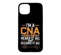 Je suis Un CNA, J'Ai Tout vu Entendu et Tout nettoyé Coque pour iPhone 15 Plus