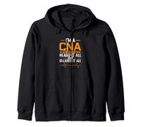 Je suis Un CNA, J'Ai Tout vu Entendu et Tout nettoyé Sweat à Capuche