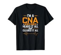 Je suis Un CNA, J'Ai Tout vu Entendu et Tout nettoyé T-Shirt Graphique avec Valeur