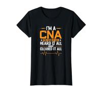 Je suis Un CNA, J'Ai Tout vu Entendu et Tout nettoyé T-Shirt Graphique avec Valeur