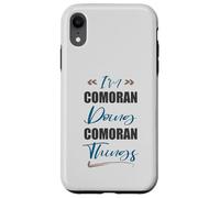 Je suis Un Comorien Qui Fait des Choses comoriennes | Funny Comores Lover Coque pour iPhone XR