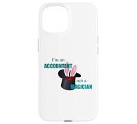 Je suis Un Comptable, Pas Un Magicien, Une taxe financière Amusante sur Les CPA Coque pour iPhone 15