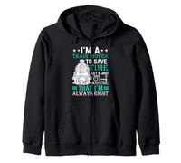 Je suis Un conducteur de Train pour Gagner du Temps Supposons Que Je suis Un Sweat à Capuche