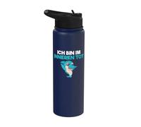 Je suis un dauphin mort à l'intérieur Stainless Steel Insulated Water Bottle