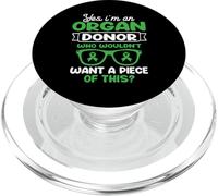 Je suis un donneur d'organes. Qui ne voudrait pas un morceau PopSockets PopGrip pour MagSafe