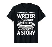 Je suis un écrivain, auteur d'écriture drôle, Bookworm Book Lovers T-Shirt