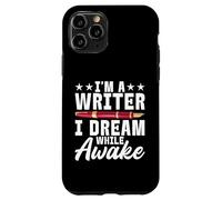 Je suis Un écrivain Je rêve Quand Je suis éveillé Écrivain Coque pour iPhone 11 Pro