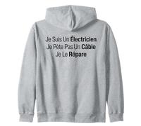 Je Suis Un Électricien Je Ne Pète Pas Un Câble Je Le Répare Sweat à Capuche