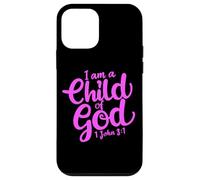 Je suis Un Enfant de Dieu John Bible Verse Trust Lord Jesus 1 John Coque pour iPhone 12 Mini