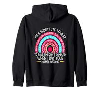 Je suis Un Enseignant suppléant pour Gagner du Temps. Mauvais Noms Sweat à Capuche