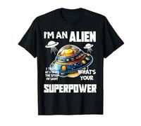 Je suis Un Extraterrestre, Je Voyage à la Vitesse de la lumière et de l'espace T-Shirt