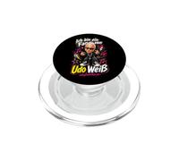 Je suis Un Fan de Udo Blanc Community Design Officiel PopSockets PopGrip pour MagSafe