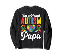 Je suis Un Fier Papa autiste Sweatshirt