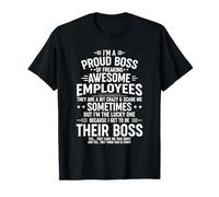 Je suis Un Fier Patron de l'appréciation Incroyable des employés T-Shirt