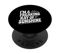Je suis Un foutu Rayon de Soleil PopSockets PopGrip Adhésif