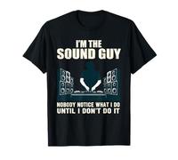 Je suis Un Gars du Son confus Musicien Homme Femme Sound Guy T-Shirt
