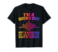 Je suis Un Gars du Son confus Musicien Homme Femme Sound Guy T-Shirt