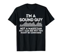 Je suis Un Gars du Son confus Musicien Homme Femme Sound Guy T-Shirt