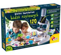 Je Suis Un Génie Science Grande Recherche Scientifique Laboratoire 120 Expériences Lisciani Microscope P3