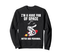 Je suis Un Grand Fan de Space Extra-Space Astronomer Sweatshirt