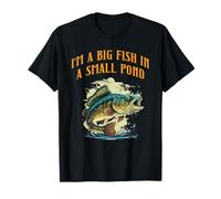 Je suis Un Gros Poisson dans Un Petit étang Contes drôles de Restauration Rapide T-Shirt
