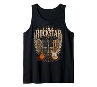 Je suis Un Guitariste de Rockstar Guitars Wings Rock Music Débardeur