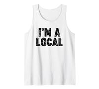 Je suis Un HABITANT DE LA RÉGION Débardeur