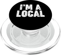 Je suis Un HABITANT DE LA RÉGION PopSockets PopGrip pour MagSafe