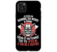 Je suis Un Homme du Nord Odin Et Ragnar Coque pour iPhone 11 Pro Max