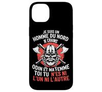 Je suis Un Homme du Nord Odin Et Ragnar Coque pour iPhone 14 Plus