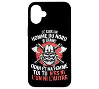 Je suis Un Homme du Nord Odin Et Ragnar Coque pour iPhone 16 Plus