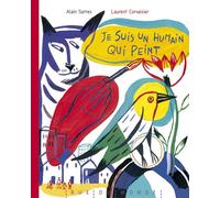 JE SUIS UN HUMAIN QUI PEINT carnet et crayon offert Livre avec 1 carnet et 1 crayon - Alain Serres - Rue Du Monde Eds - relié - Document jeunesse