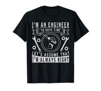 Je Suis Un Ingénieur Génie Mécanique Drôle Civil Ingénieur T-Shirt