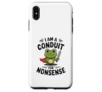 Je suis Un intermédiaire pour Nonsense Frog Knight Meme Coque pour iPhone XS Max