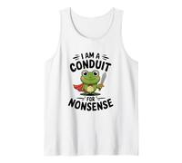 Je suis Un intermédiaire pour Nonsense Frog Knight Meme Débardeur