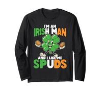 Je suis Un Irlandais et Je m'aime Bien, Les patates sont drôles pour la Saint-Patrick Manche Longue