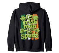 Je suis Un Irlandais et Je m'aime Bien, Les patates sont drôles pour la Saint-Patrick Sweat à Capuche