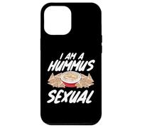Je suis Un Jeu de Mots Sexuel végétalien à tartiner au houmous Coque pour iPhone 12 Pro Max