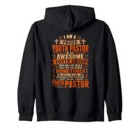 Je suis Un Jeune Pasteur Fier Pasteur Jeune drôle Sweat à Capuche