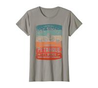 Je suis Un Mec Simple J'aime La Pétanque Et L'Apéros T-Shirt, Femme, Ardoise, 3XL