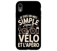 Je suis Un Mec Simple J'aime Le Vélo Coque pour iPhone XR