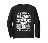 Je Suis Un Mécano Bien Sûr Idée Humoristique Pour Mécanicien Manche Longue