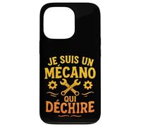 Je suis Un mécano Qui déchire Design Humoristique Coque pour iPhone 13 Pro