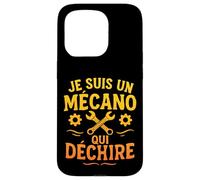 Je suis Un mécano Qui déchire Design Humoristique Coque pour iPhone 15 Pro