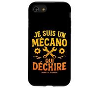 Je suis Un mécano Qui déchire Design Humoristique Coque pour iPhone SE (2020) / 7/8