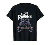 Je suis Un ornithologue passionné de Ravens T-Shirt Graphique avec Valeur, Homme, Noir, L