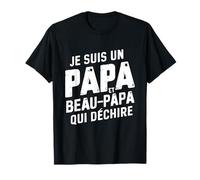 Je Suis Un Papa et Beau Papa Cadeau Fête des Pères Beau-Père T-Shirt