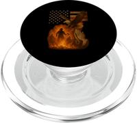 Je suis un papa héros et pompier - rien ne me fait peur PopSockets PopGrip pour MagSafe
